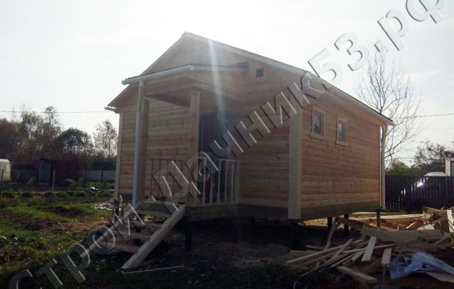 4 Брусовой дом ОД-34 6×6, 37.5 м², Московская область, Город Воскресенск, СНТ «Союз» (6)